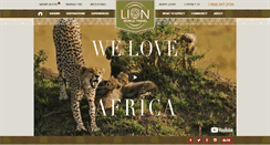 Desktop Screenshot of lionworldtravel.com